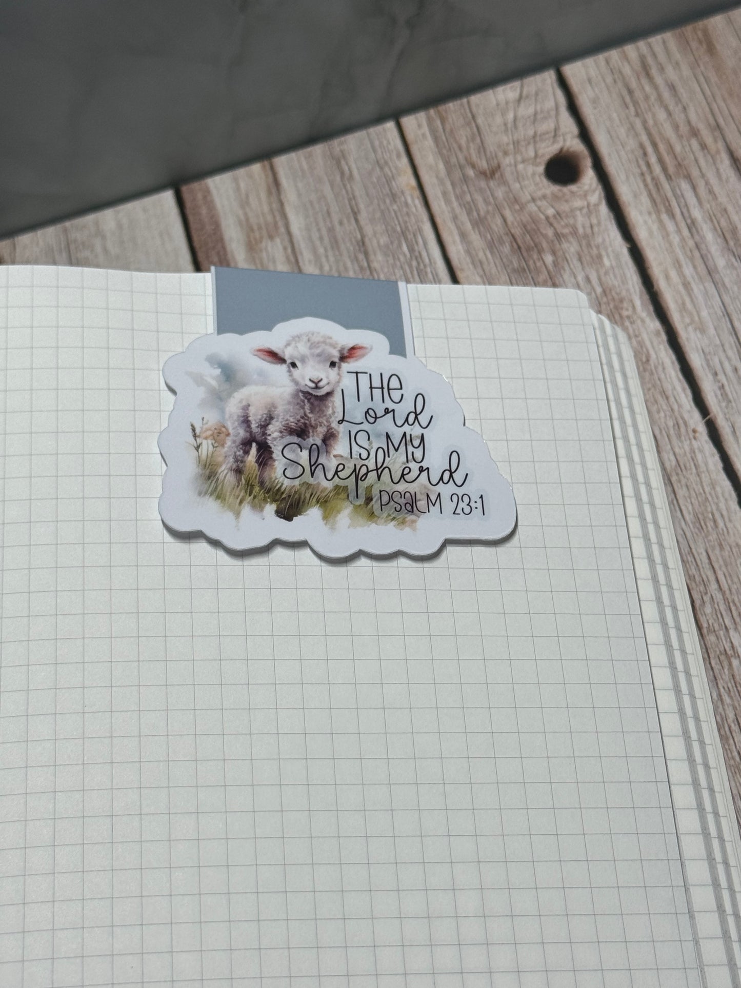 Magnetic Bookmark | The Lord is My Shepherd