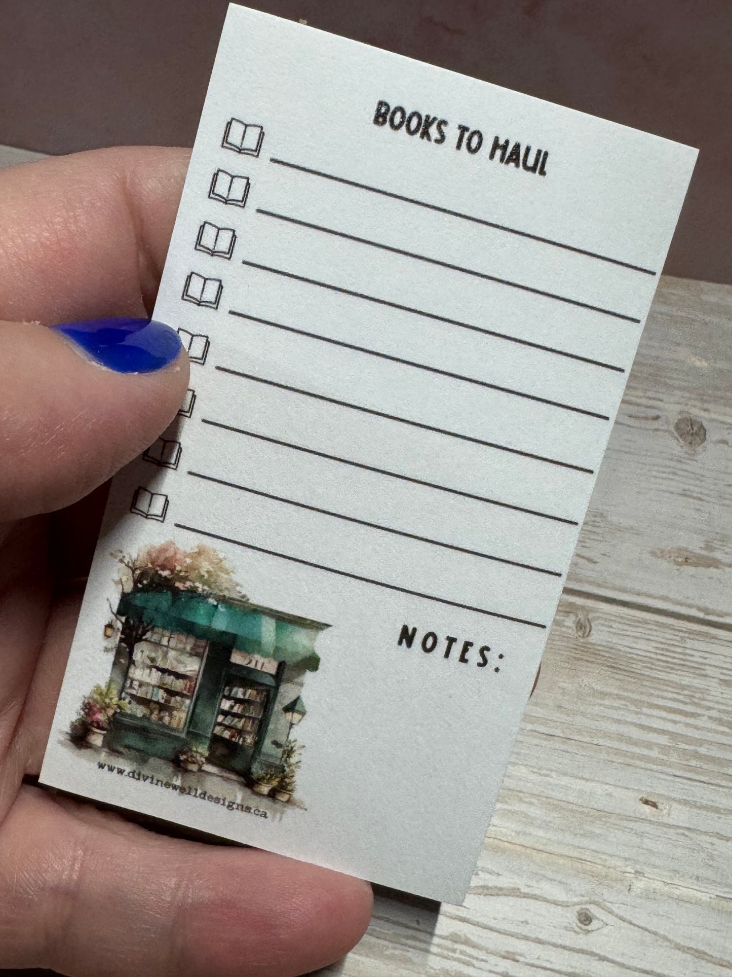 Sticky Notes | Mini Book Haul List