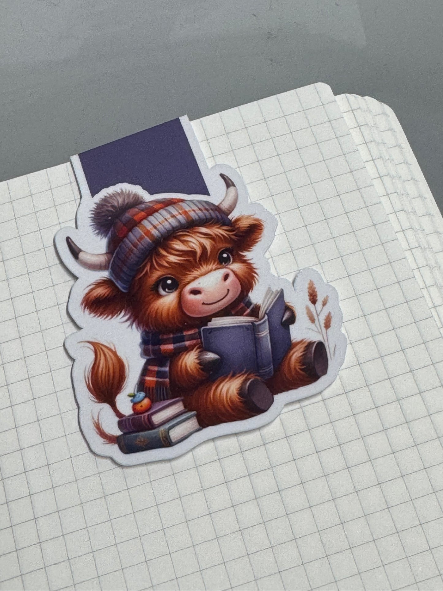 Magnetic Bookmark | The Cozy Cow