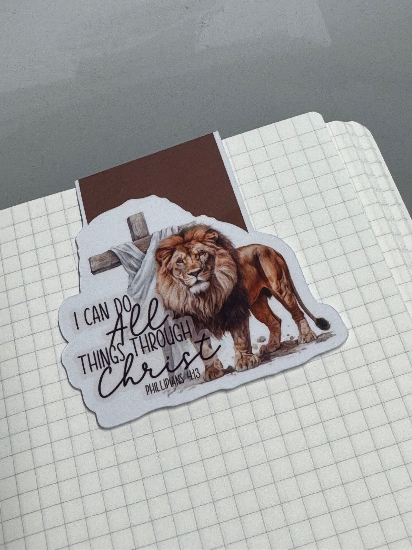 Magnetic Bookmark | I Can Do All Things