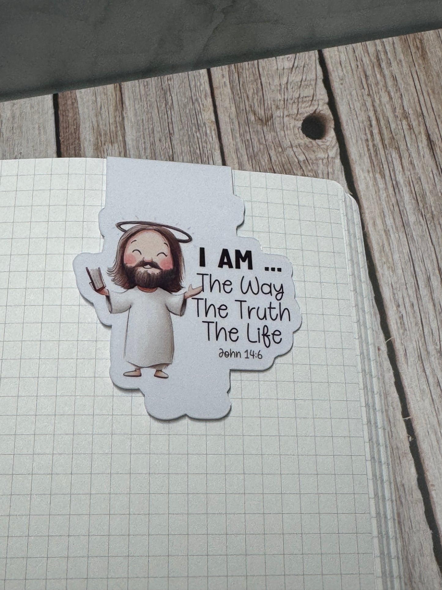 Magnetic Bookmark | I AM...