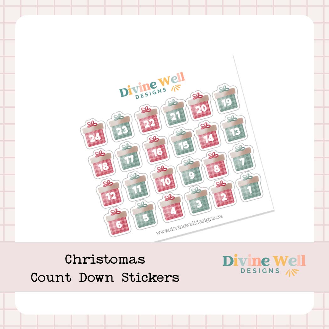0053-Christmas Countdown | Numbers