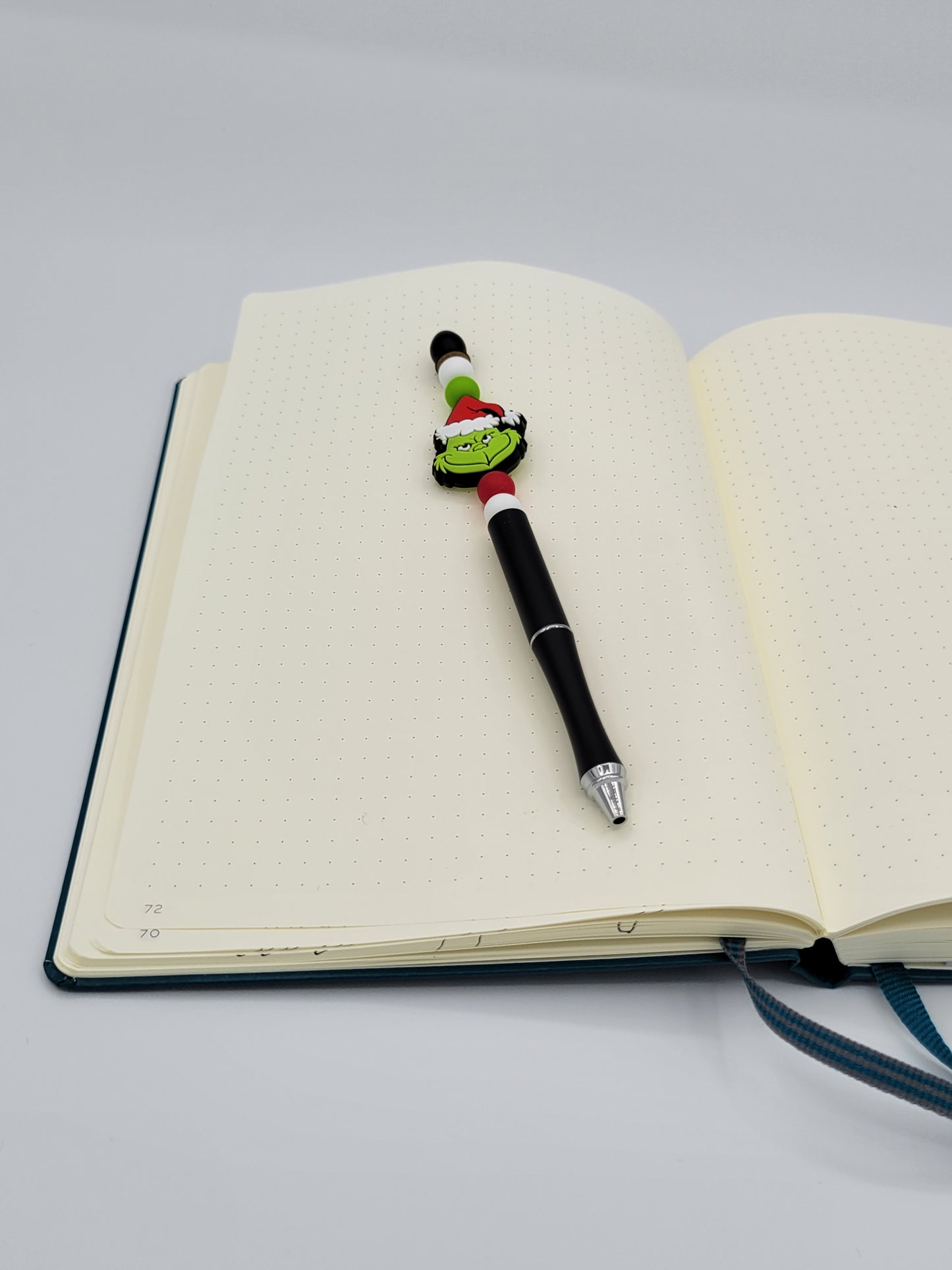 Mean Green Christmas Refillable Metal Pen