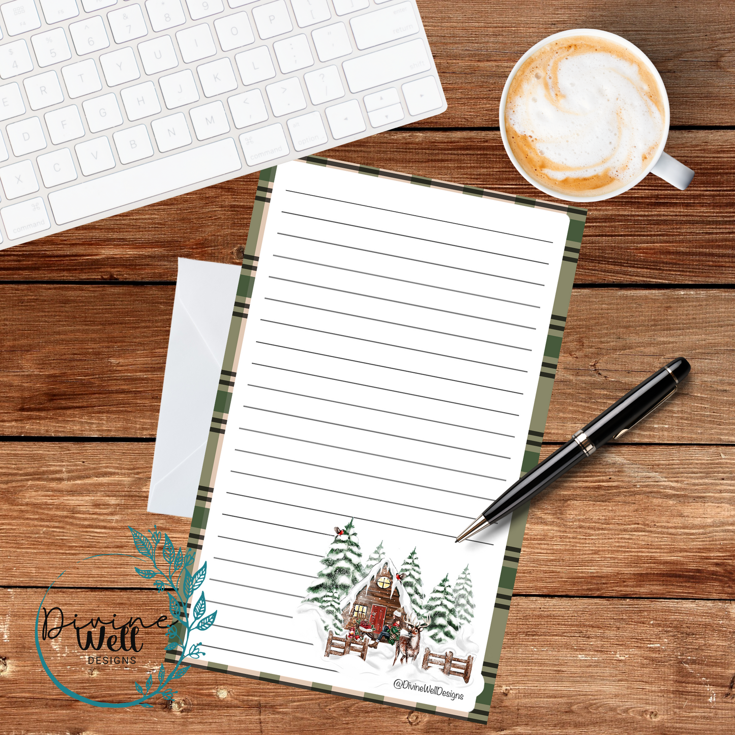 0063 - Cozy Winter - Half Letter