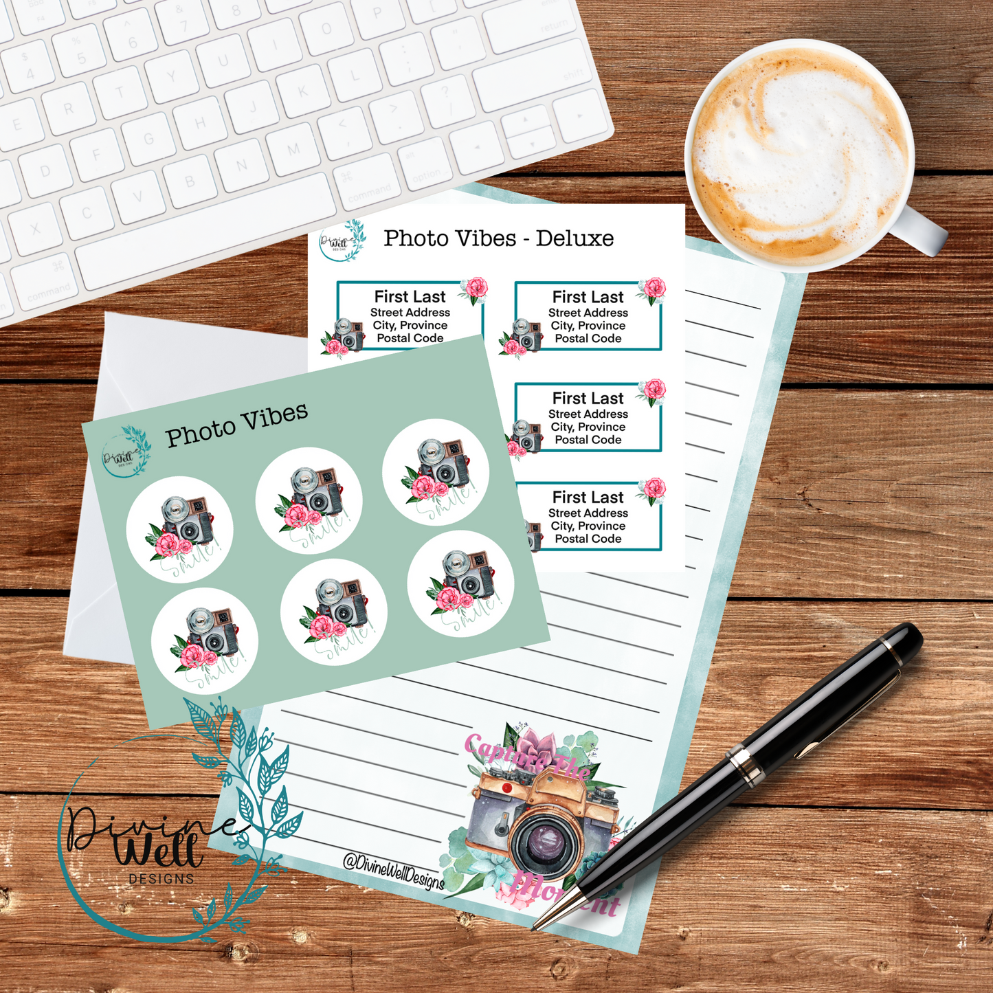 0084 - Photo Vibes - Letter Writing Set