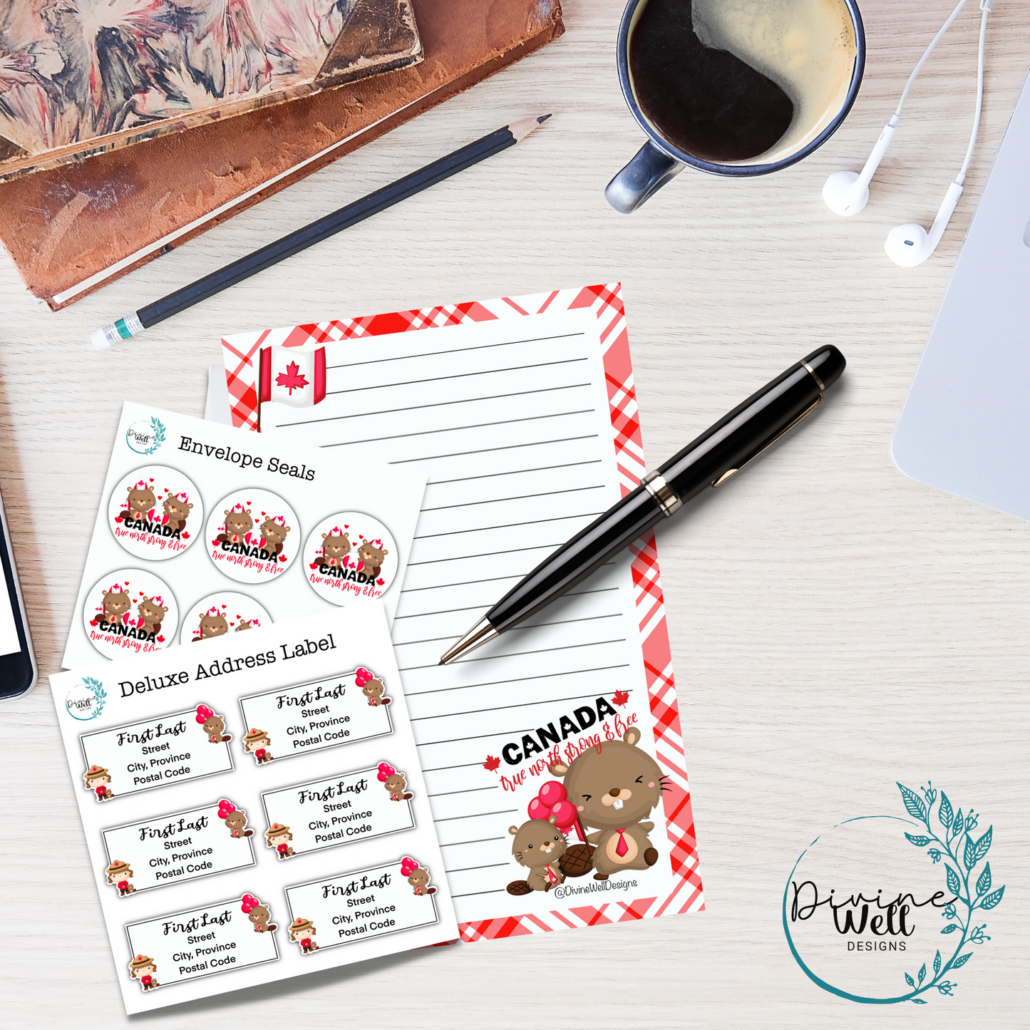 0127 - Canada Vol1 - Letter Writing Kit