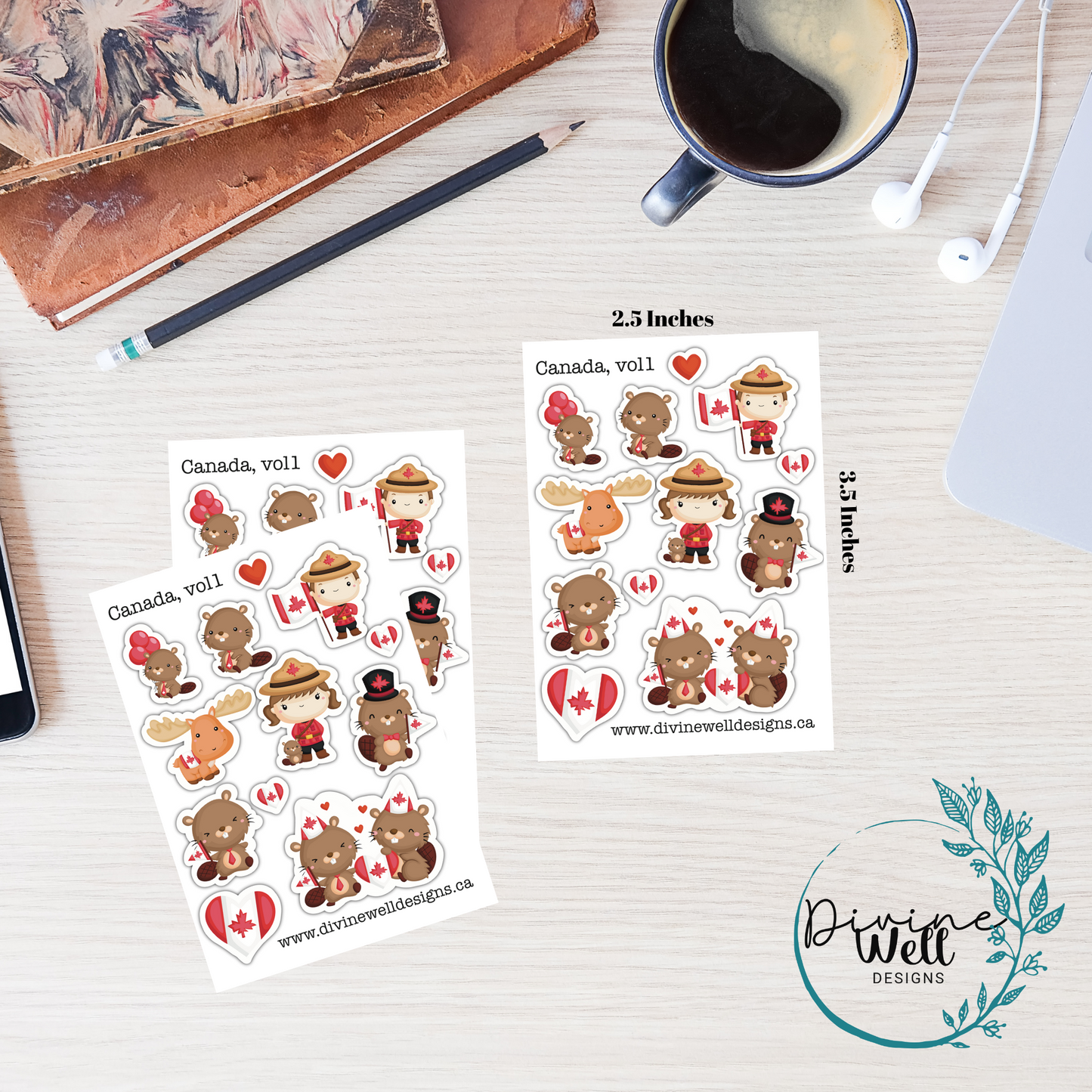 0127 - Canada Vol1 - Deco 1 - Tiny Sheet