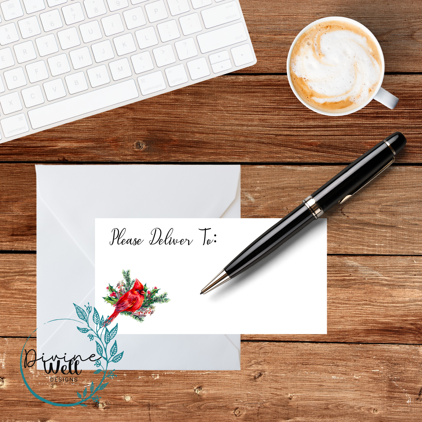 0039 - Cardinal - Please Deliver To Labels