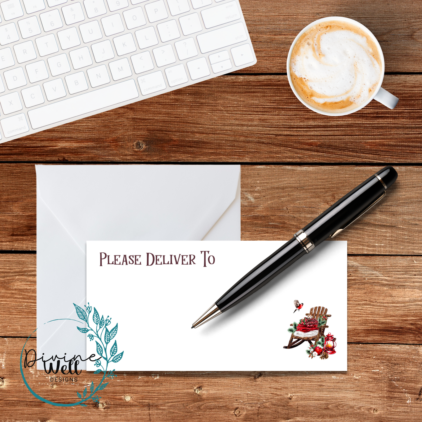 0063 - Cozy Winter - Please Deliver To Labels