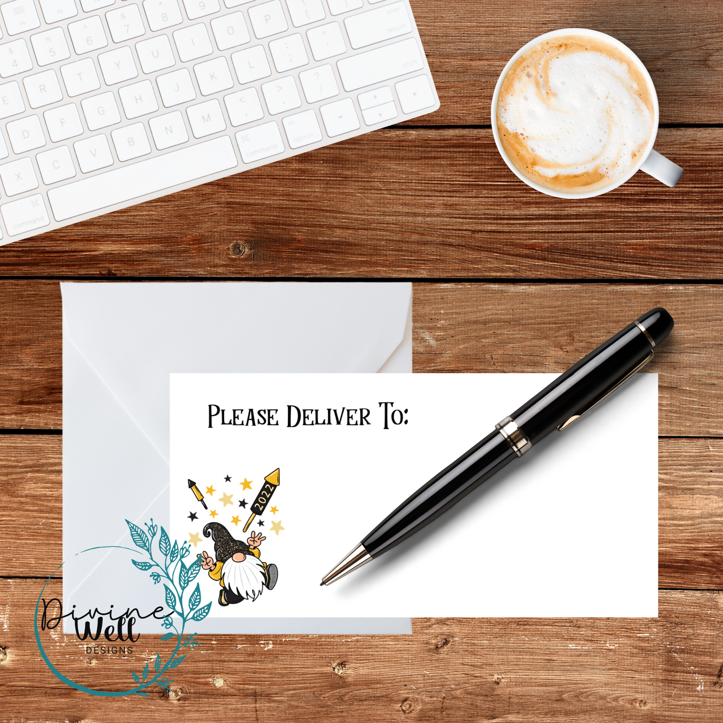 0065 - New Year 2022 - Please Deliver To Labels