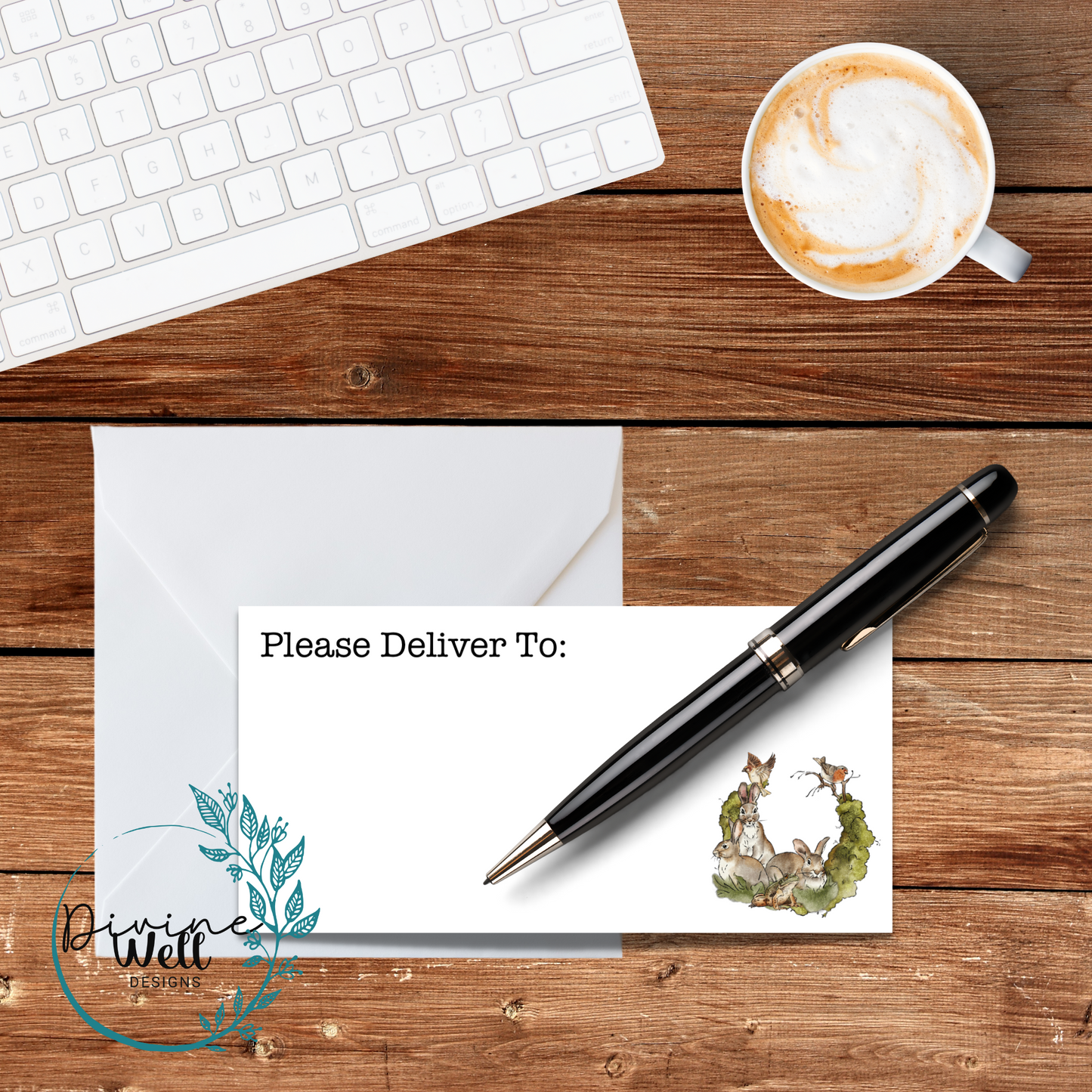 0068 - Fairytale Spring - Please Deliver To Labels