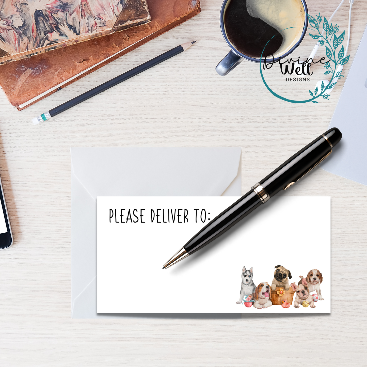 0098 - Puppy Madness - Please Deliver To Labels