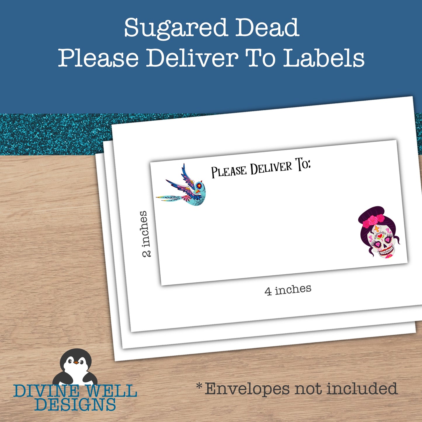 0160 - Sugared Dead - Please Deliver To Addressing Labels