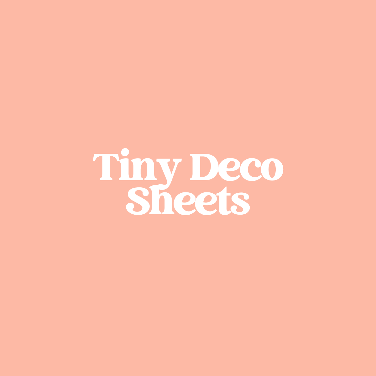 Mini Decorative Sticker Sheets