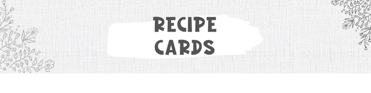 Recipe Cards