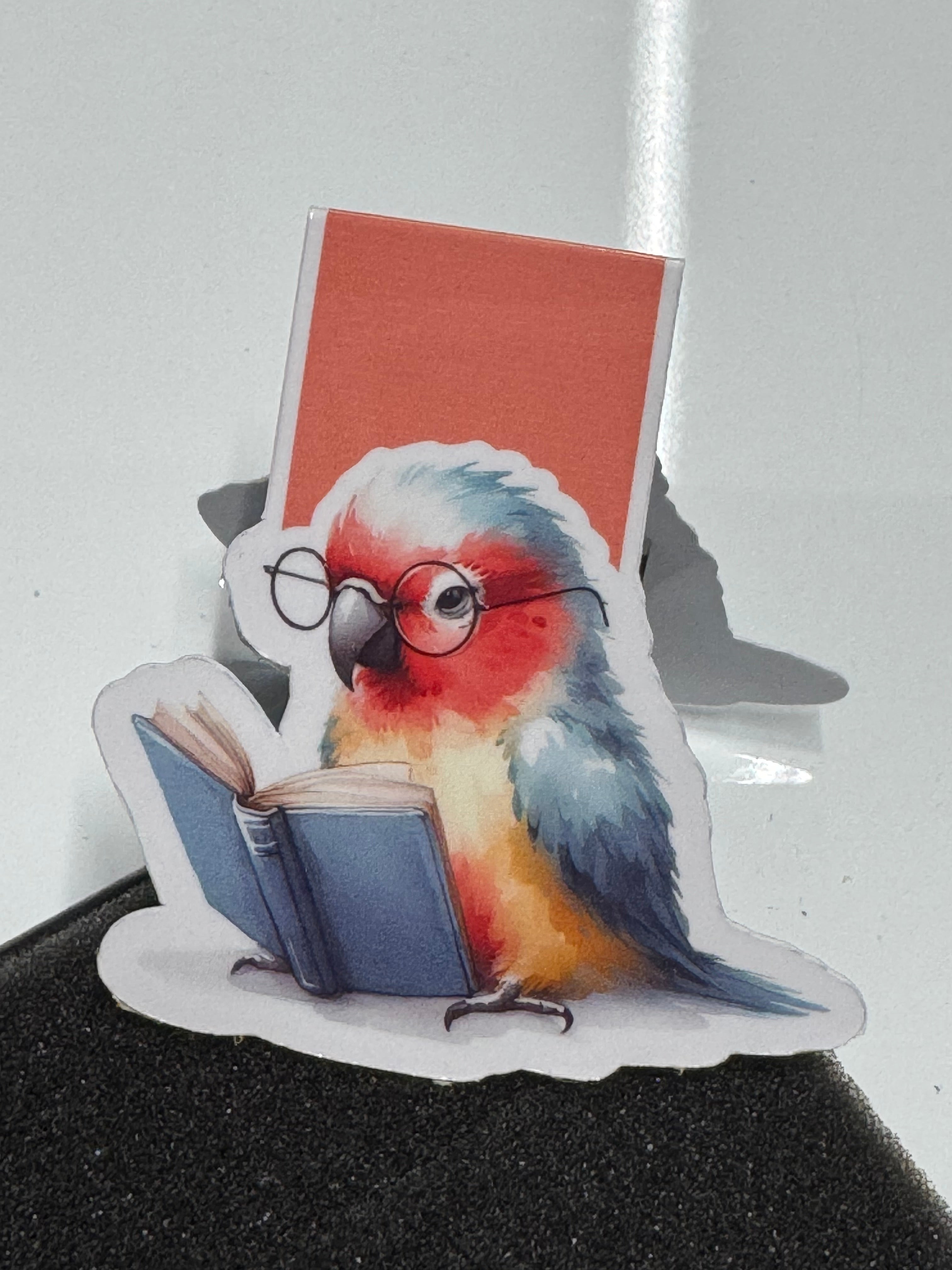 Magnetic Bookmark | The Scholarly Parrot