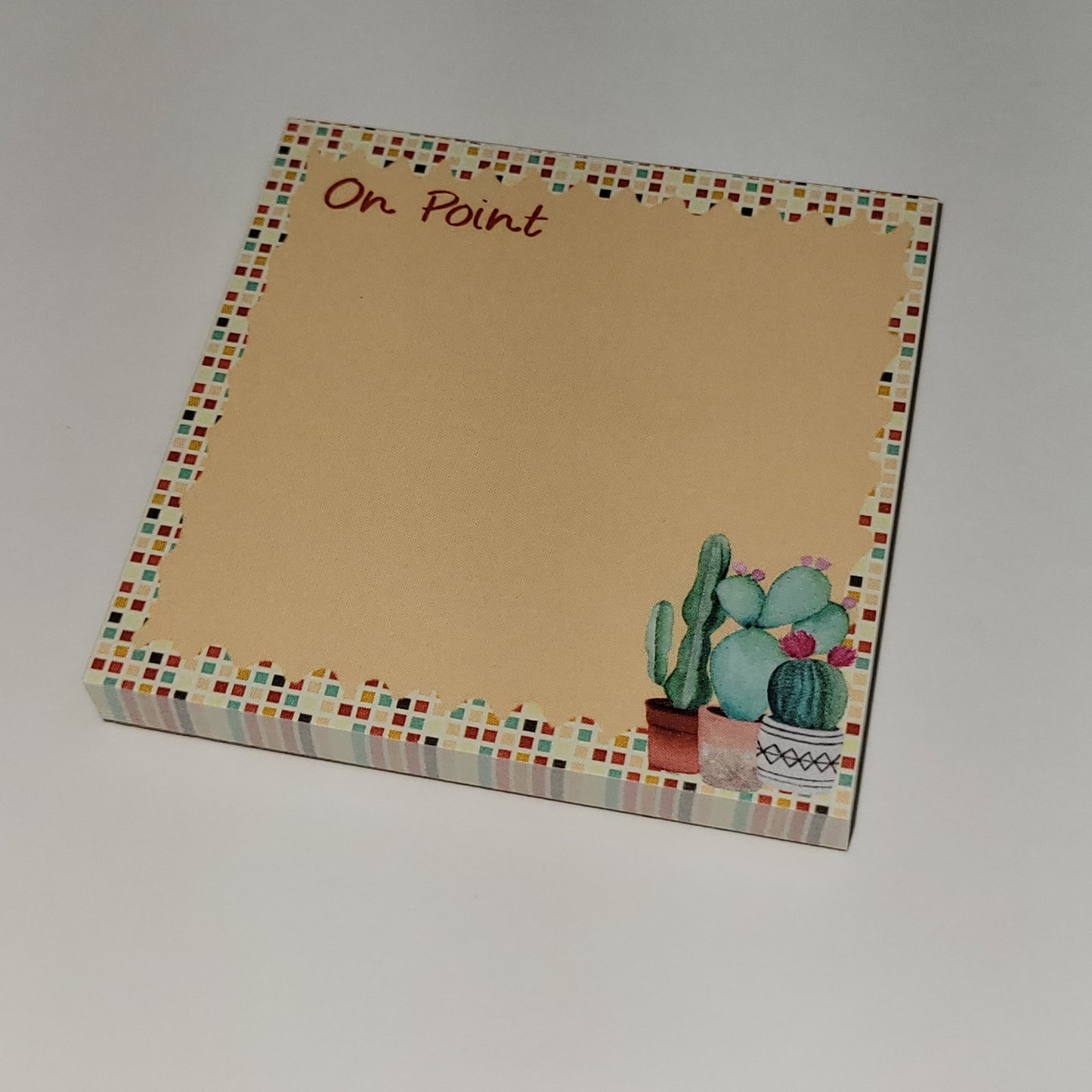 0067 - Cactus Club - 3x3 Notepad