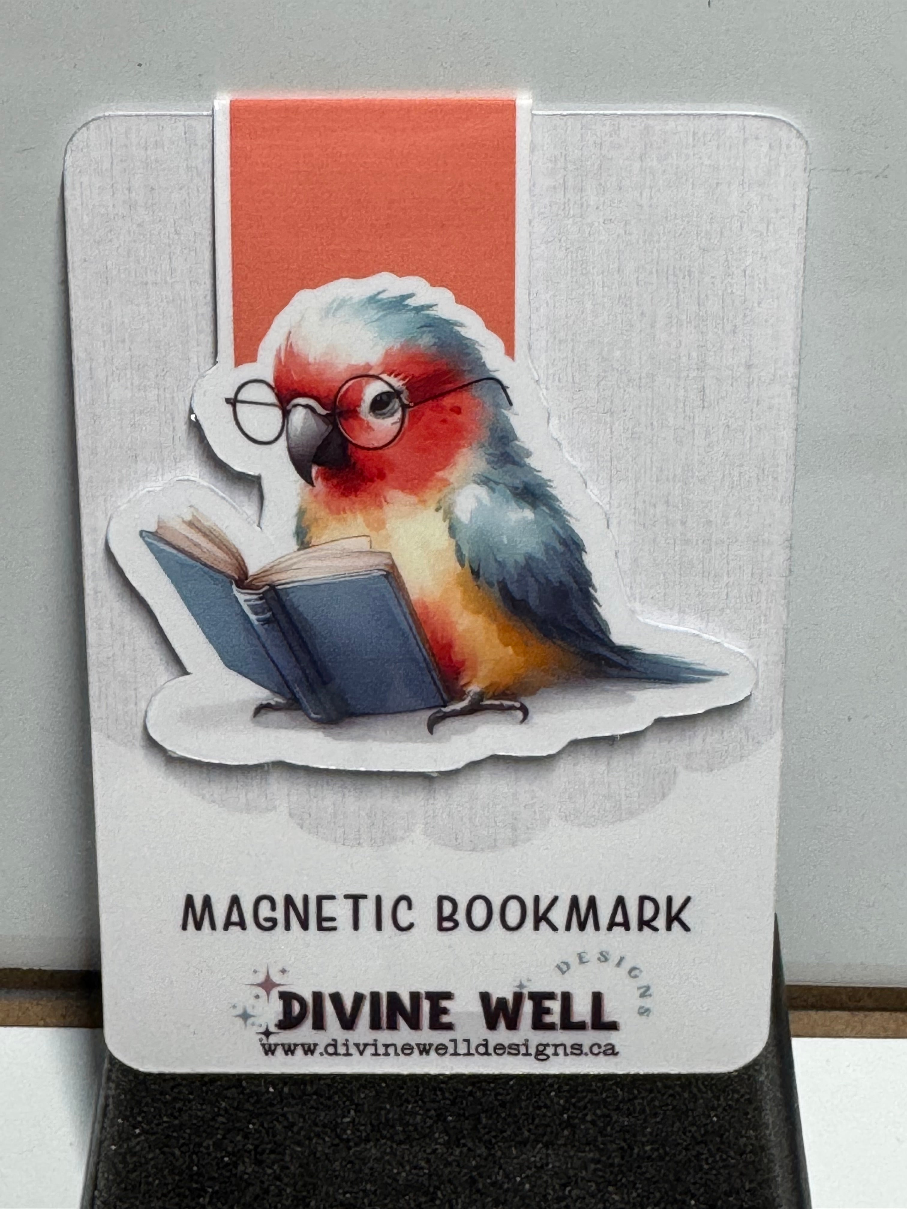 Magnetic Bookmark | The Scholarly Parrot