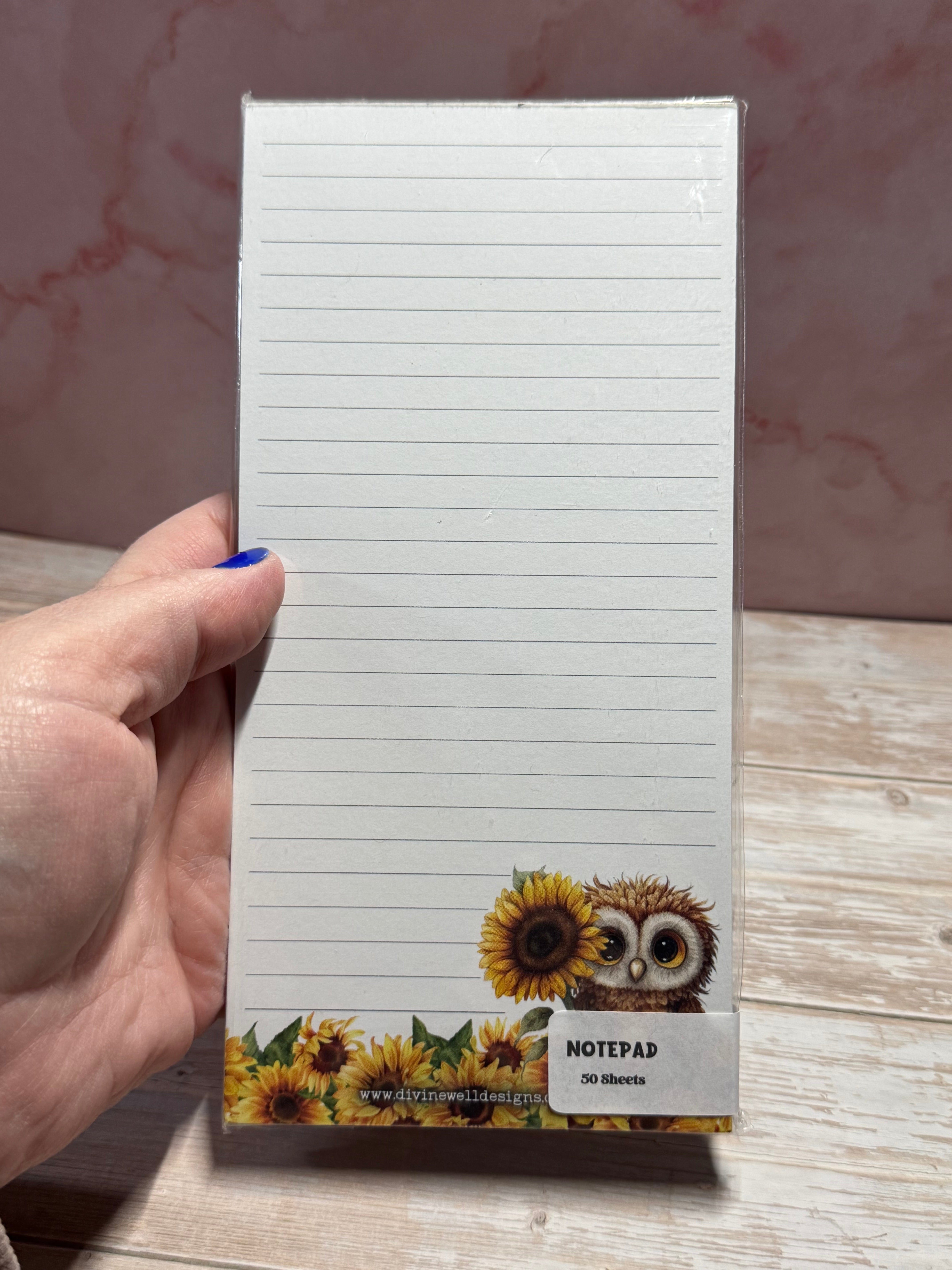 Notepad | 3.8 x 7 " | Fields of Sunflowers | NP-0247