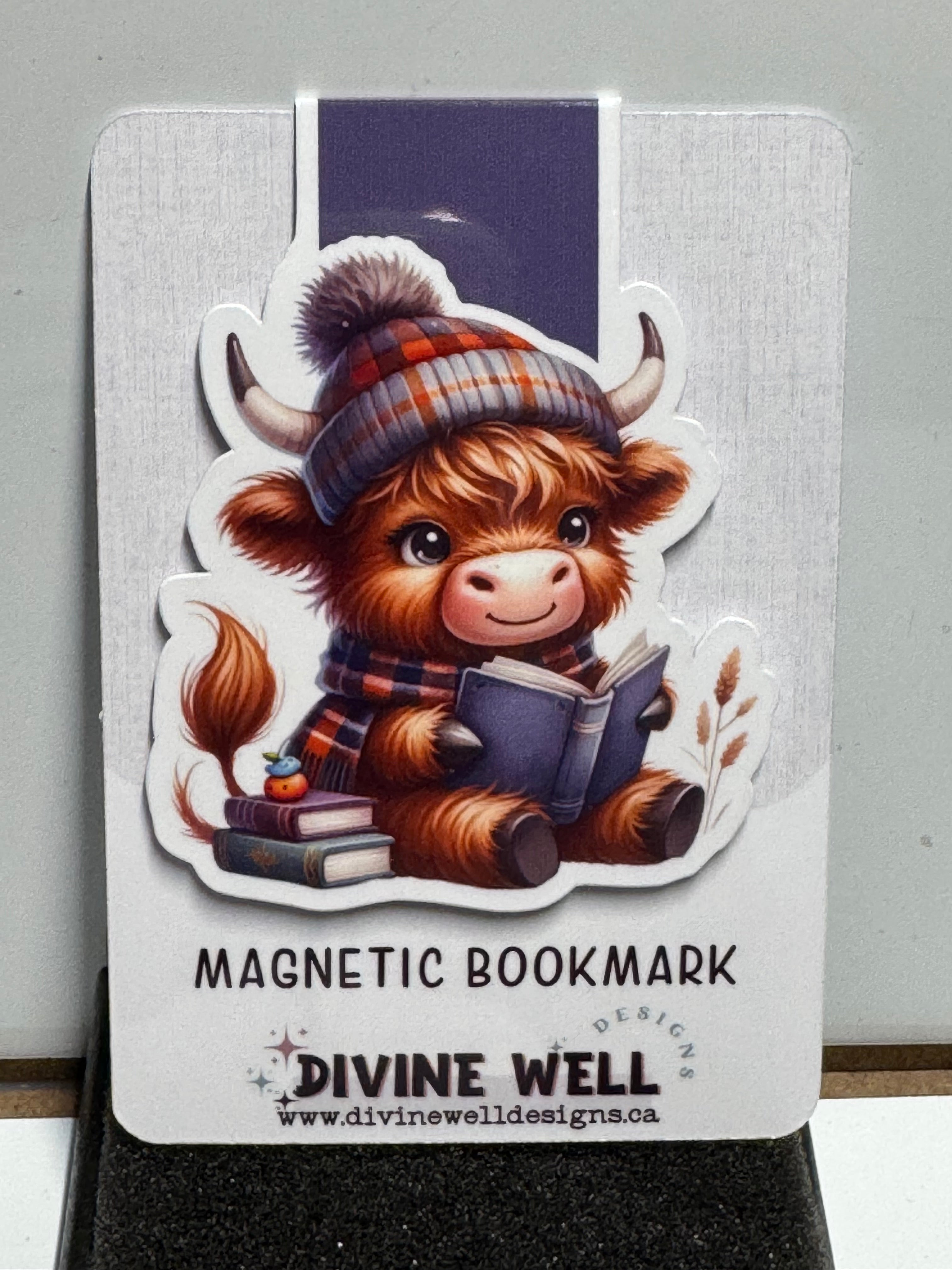 Magnetic Bookmark | The Cozy Cow