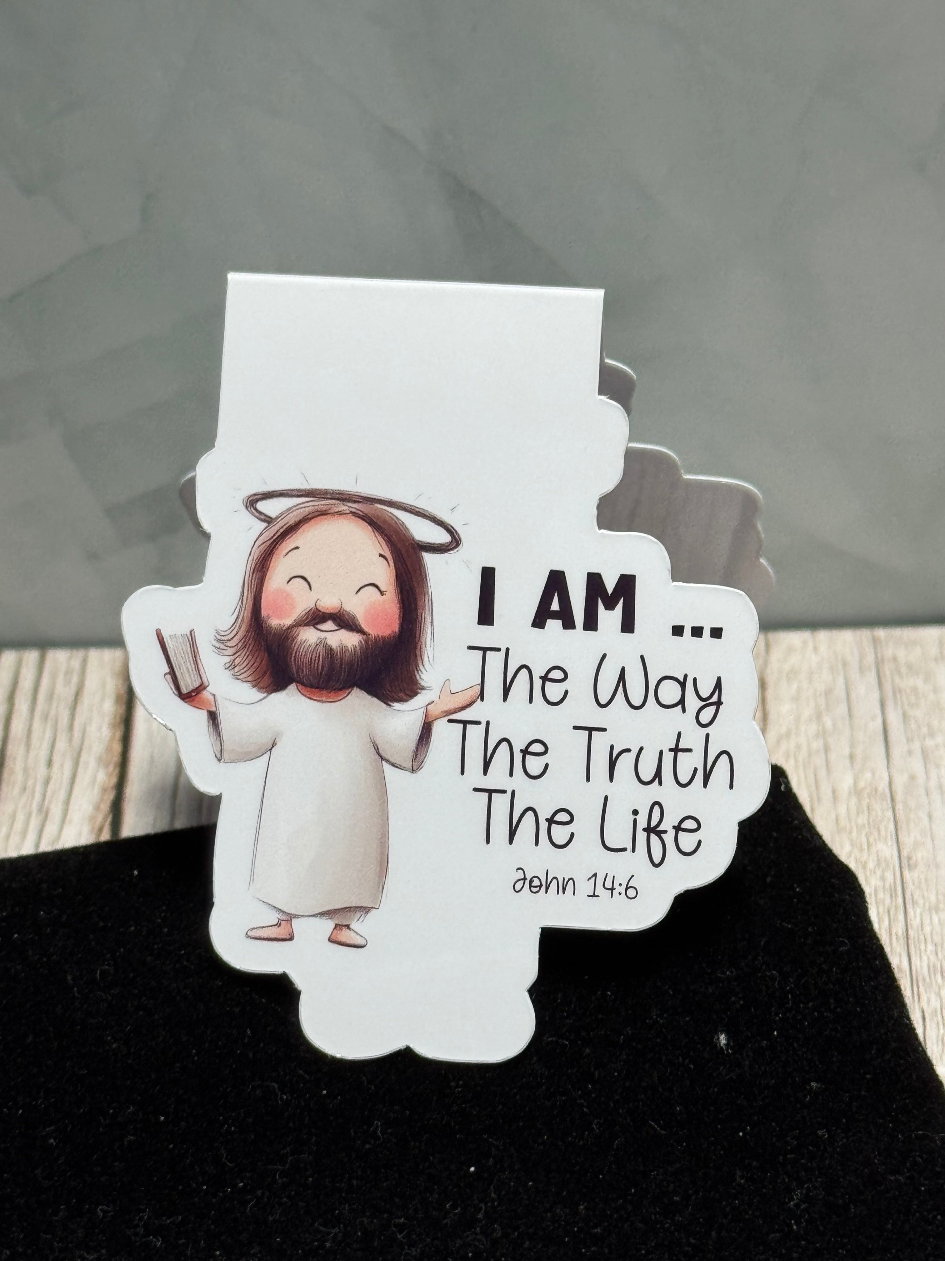 Magnetic Bookmark | I AM...