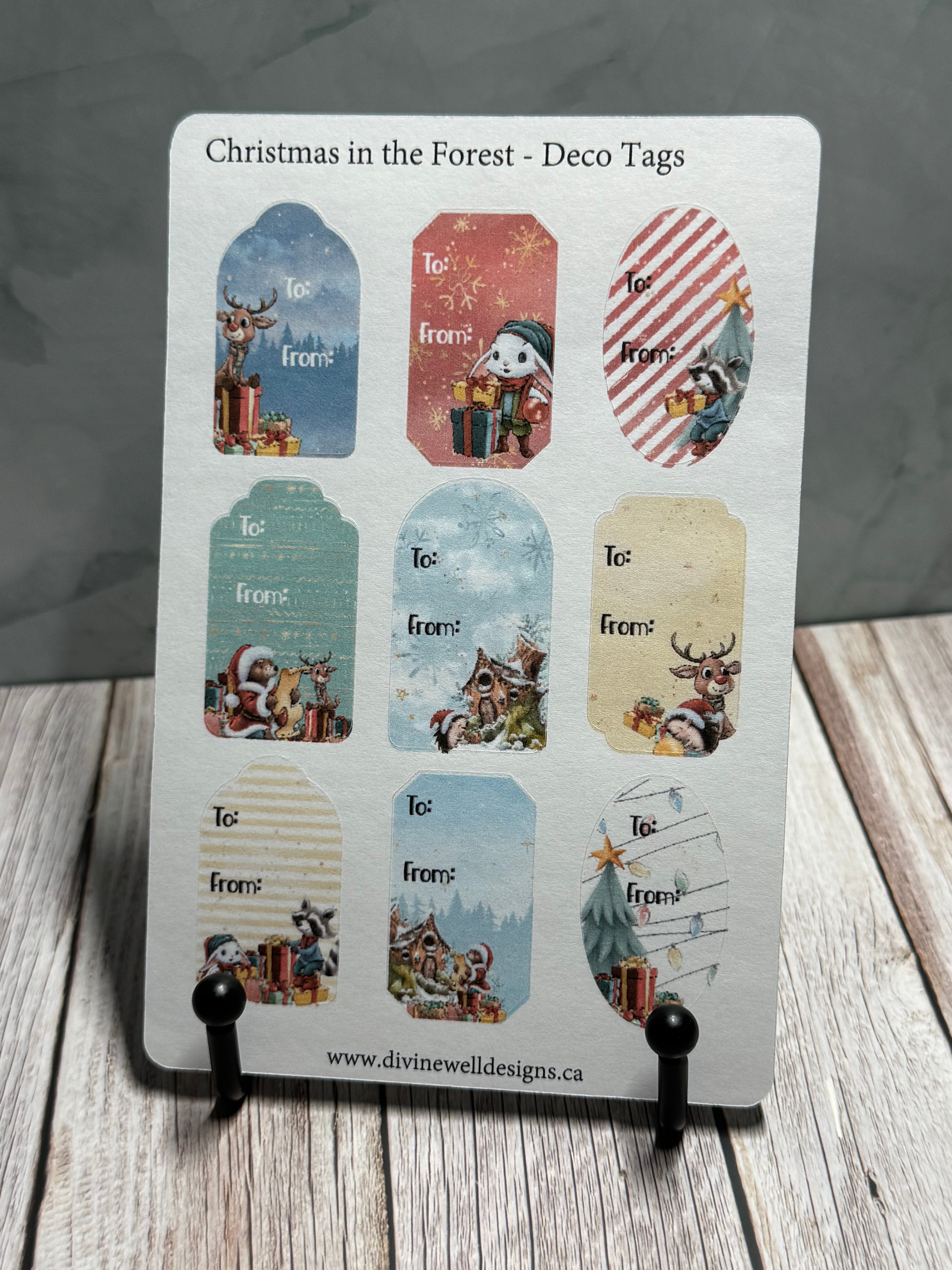 Decorative Tags | Christmas in the Forest | DECO-0198