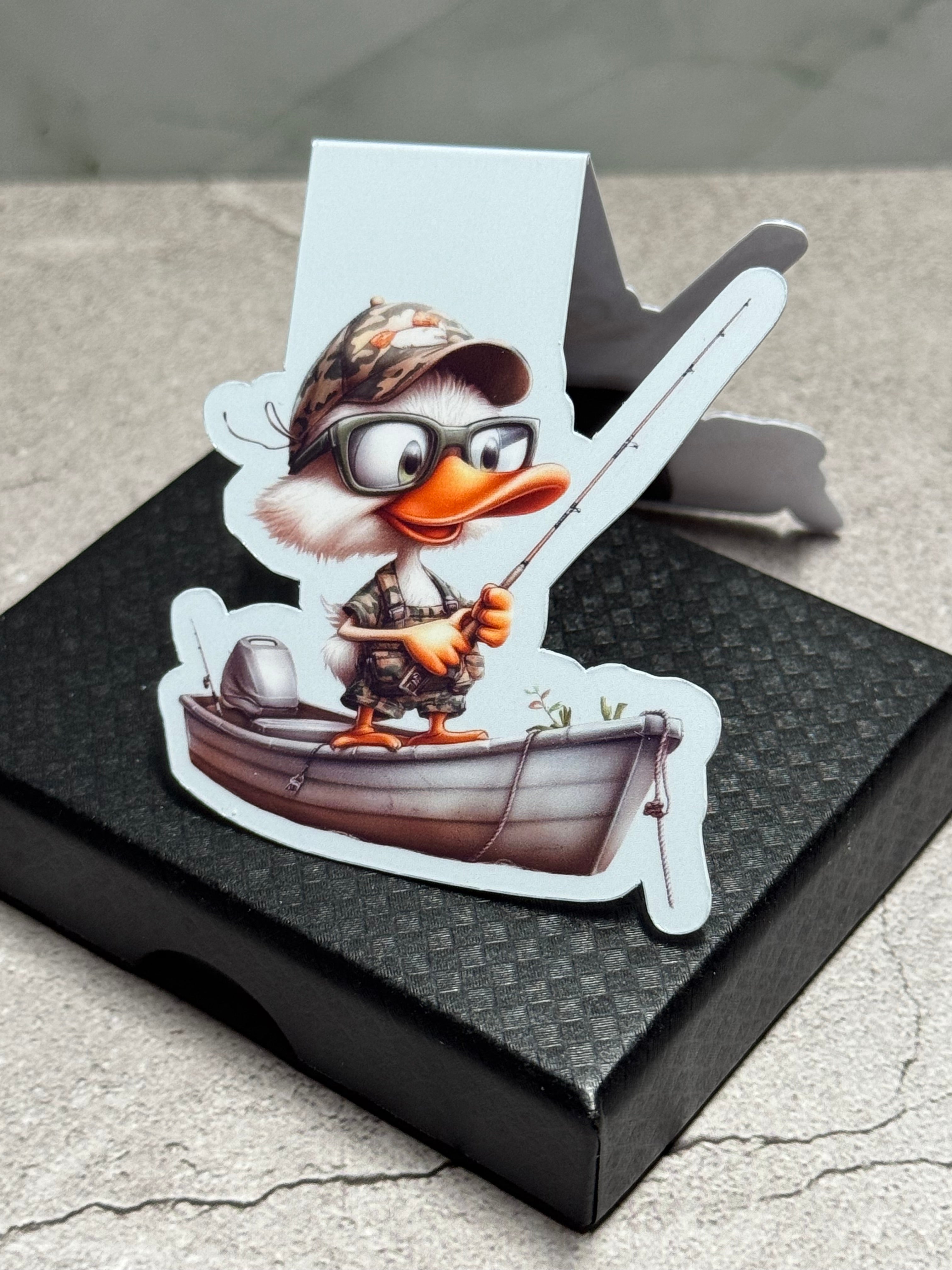 Magnetic Bookmark | Fishing In the Dark