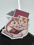 Magnetic Bookmark | Hamster Book Club