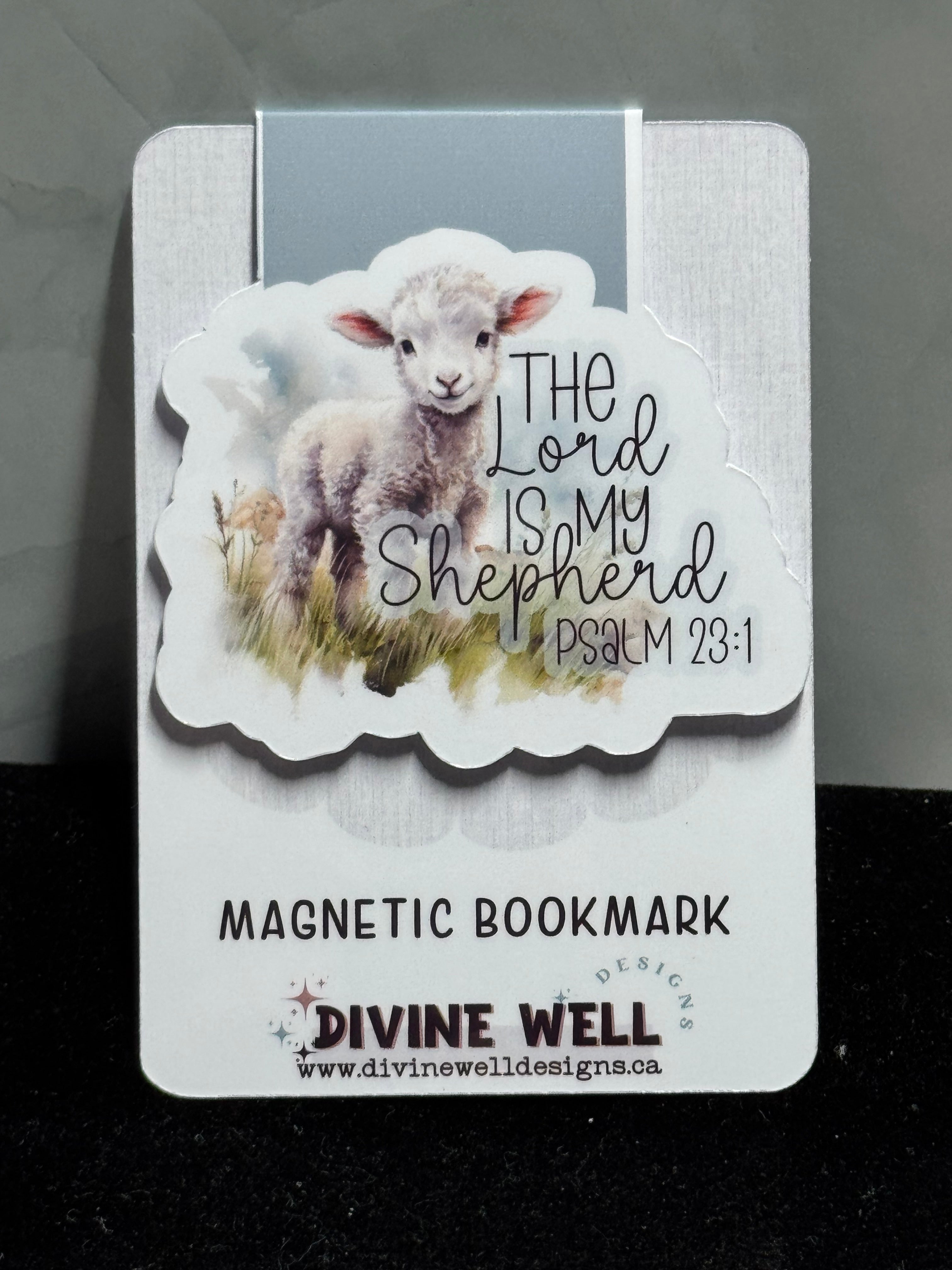 Magnetic Bookmark | The Lord is My Shepherd
