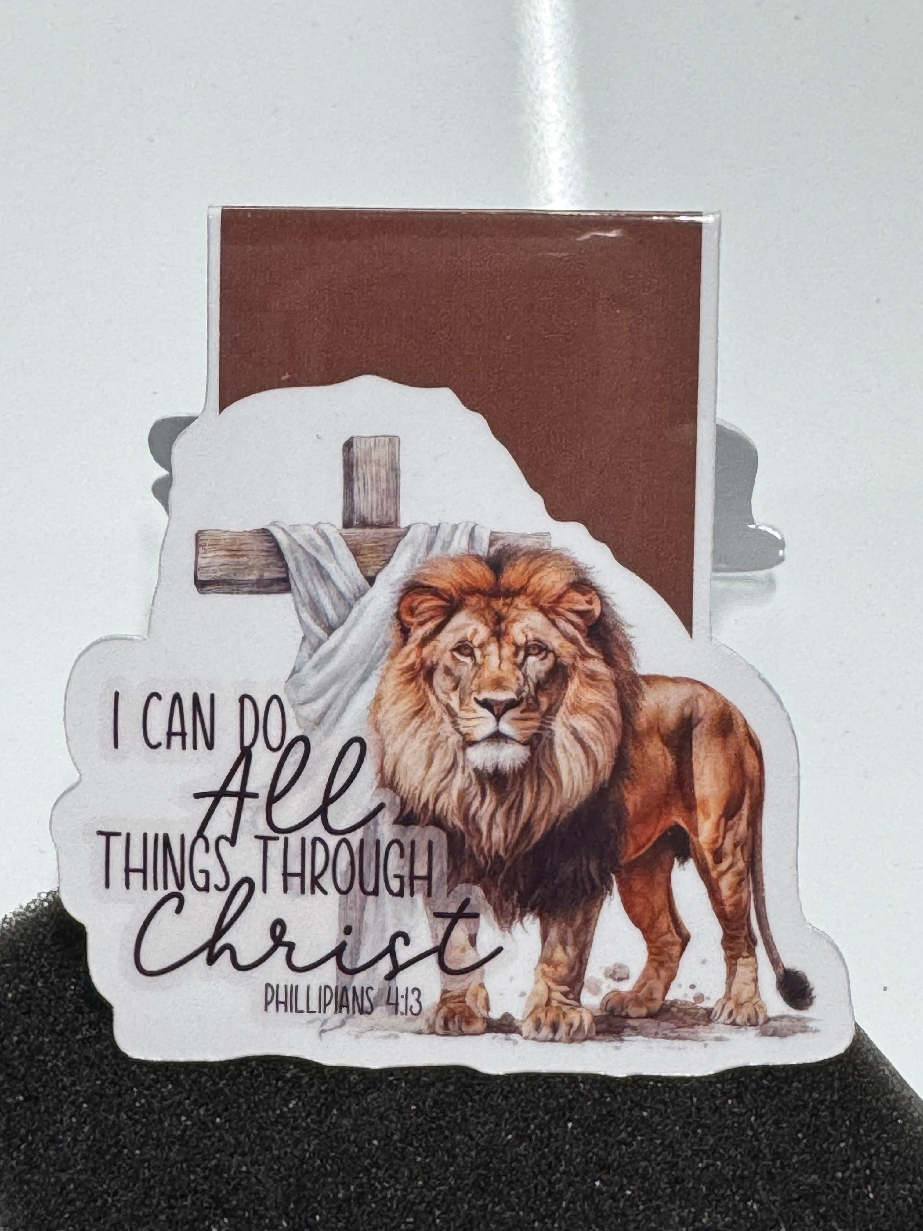 Magnetic Bookmark | I Can Do All Things