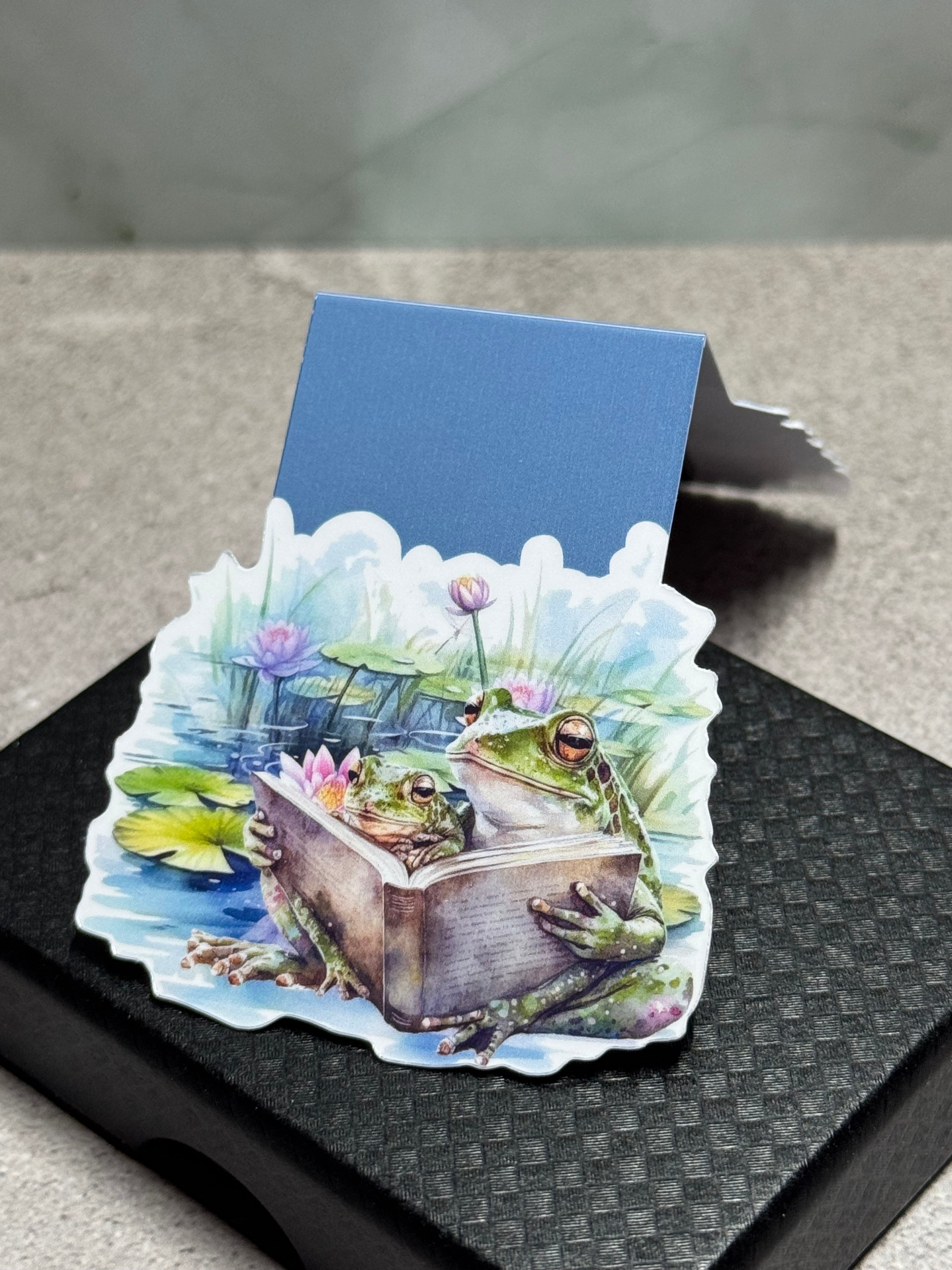 Magnetic Bookmark | Reading In the Pond