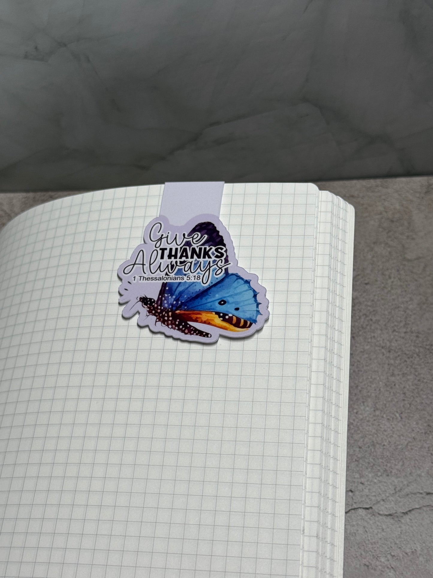Magnetic Bookmark | Give Thanks Always