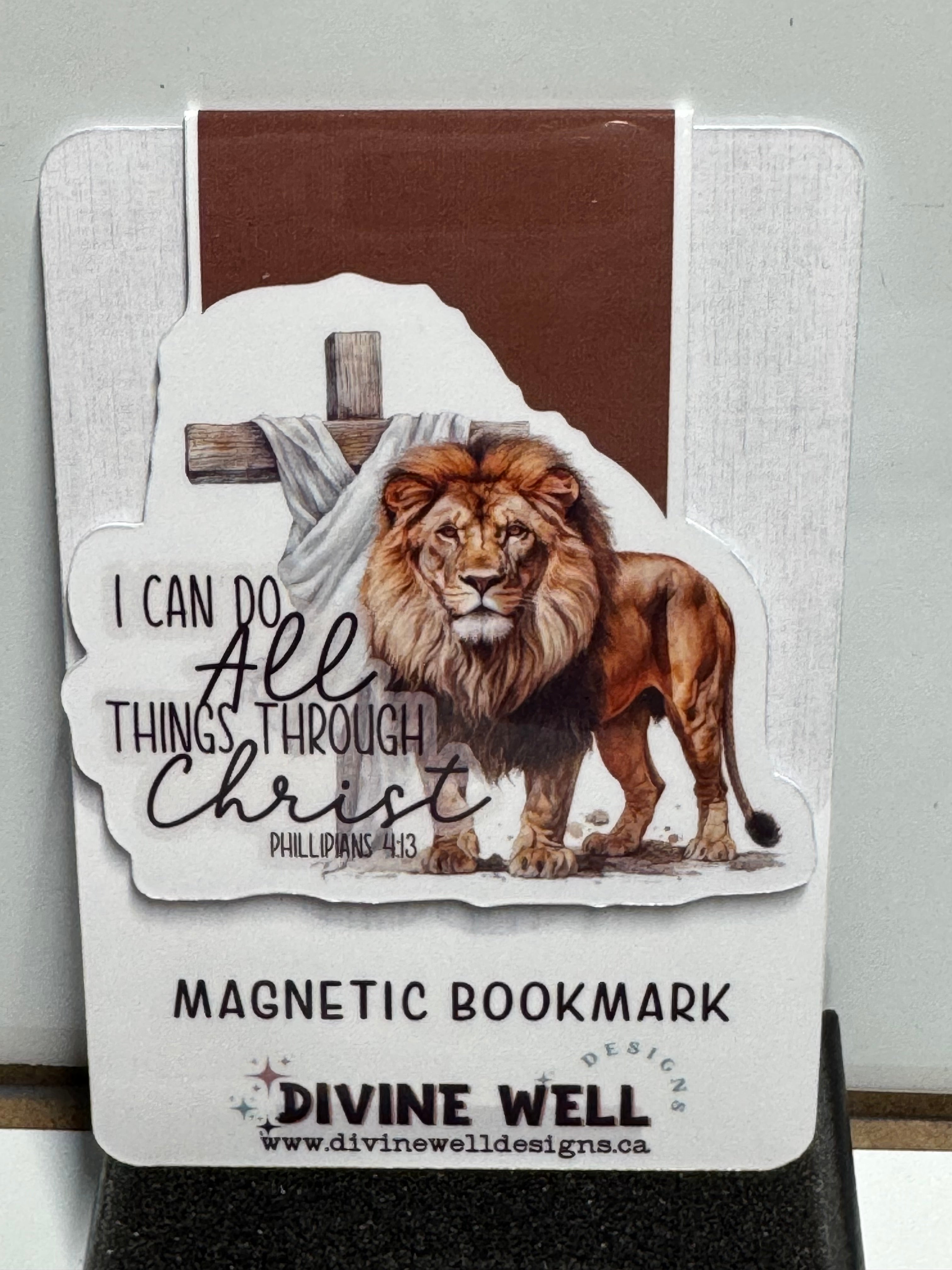 Magnetic Bookmark | I Can Do All Things