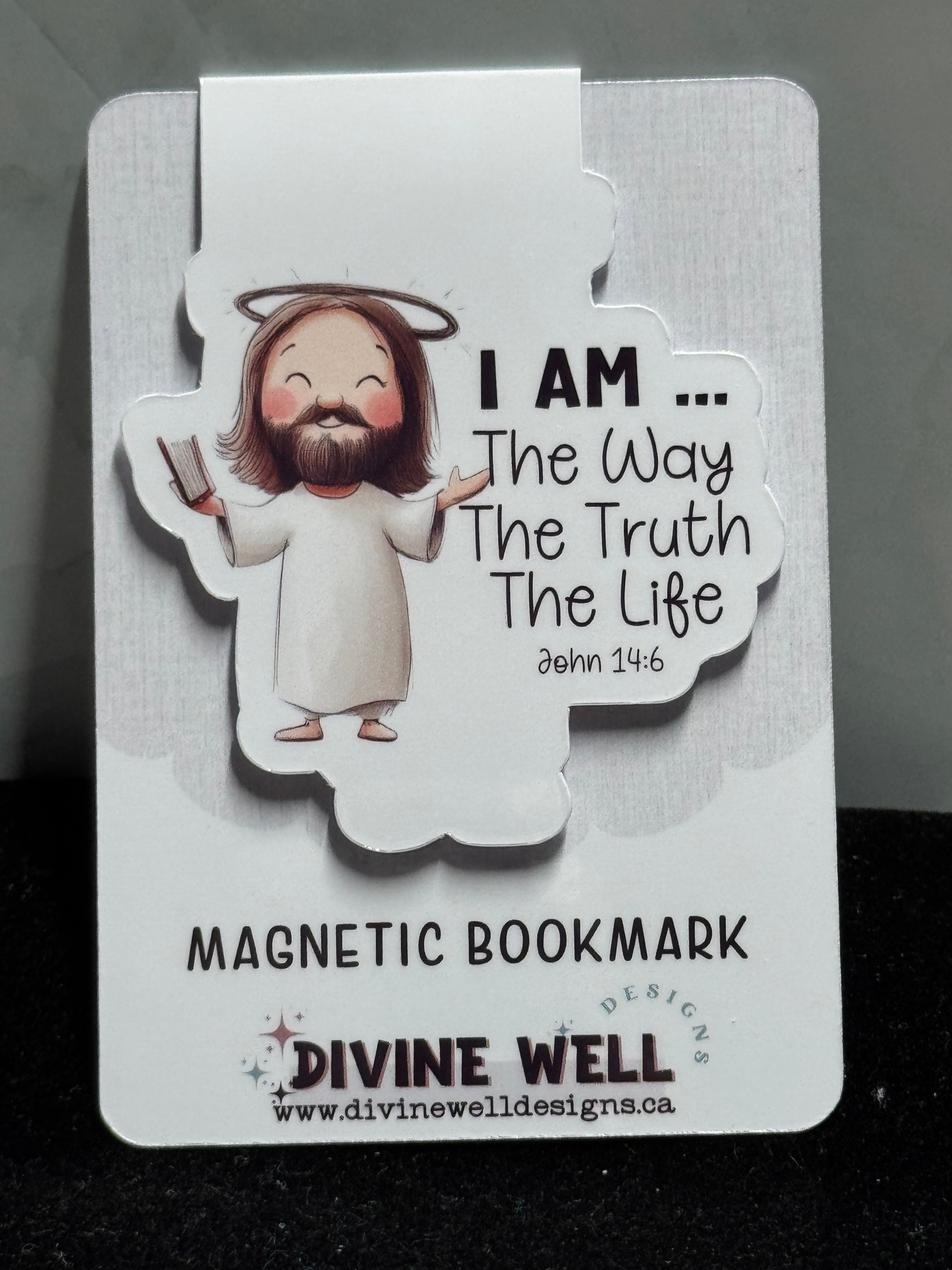 Magnetic Bookmark | I AM...
