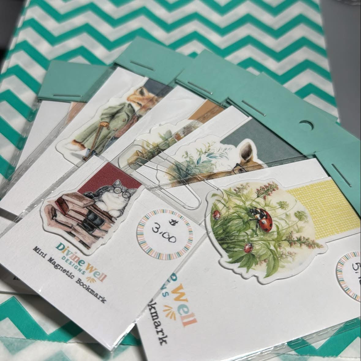 Magnetic Bookmark | Mystery Grab Bag | Discontinued Style / Designs