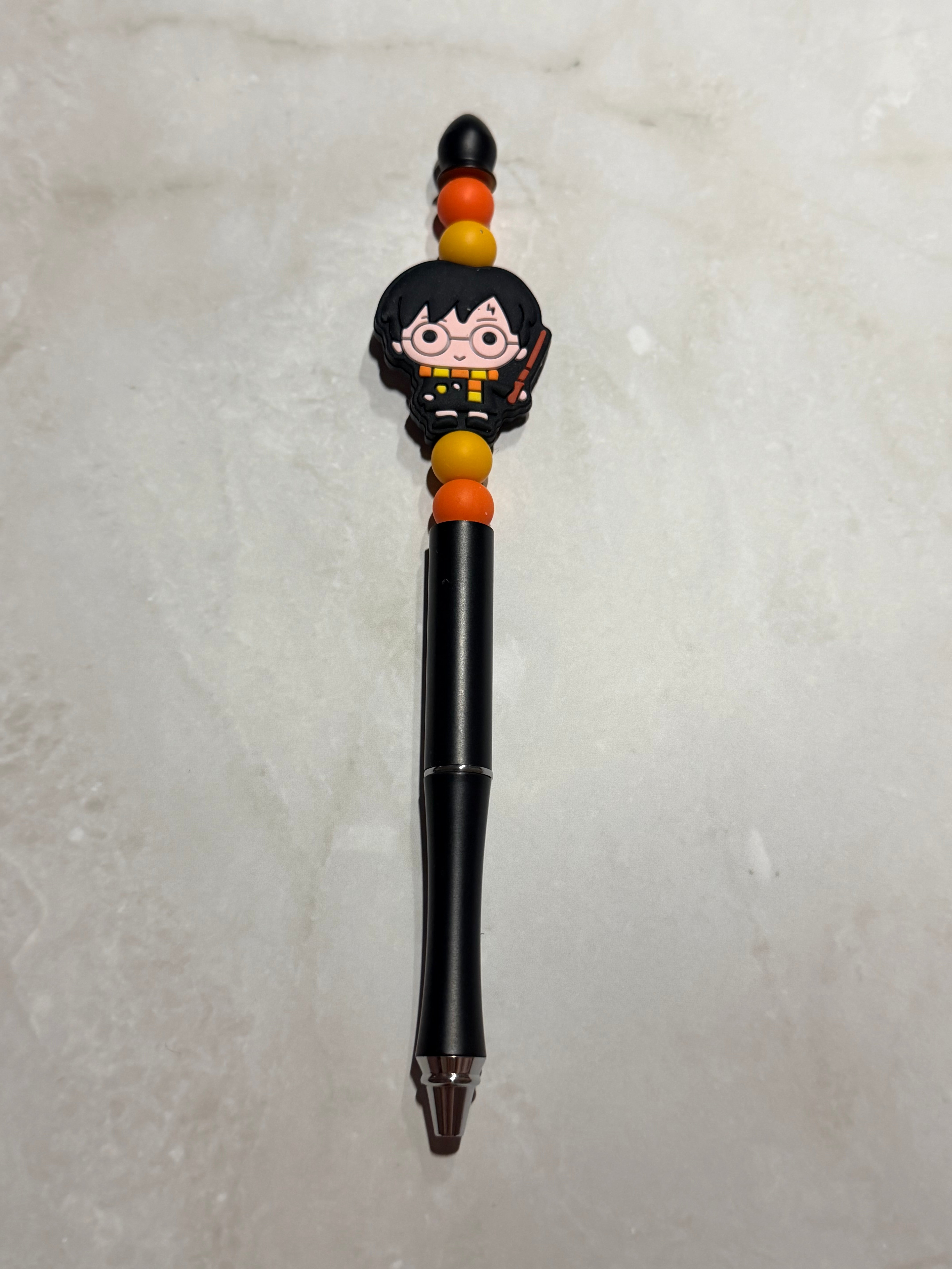 Wizard Power Beaded Refillable Metal Pen