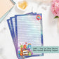 0267 - Out of This World - Half Letter Writing Stationery Paper