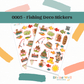 0005 - Fishing - Deco Sticker Sheet