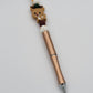 Jolly Reindeer Beaded Refillable Metal Pen