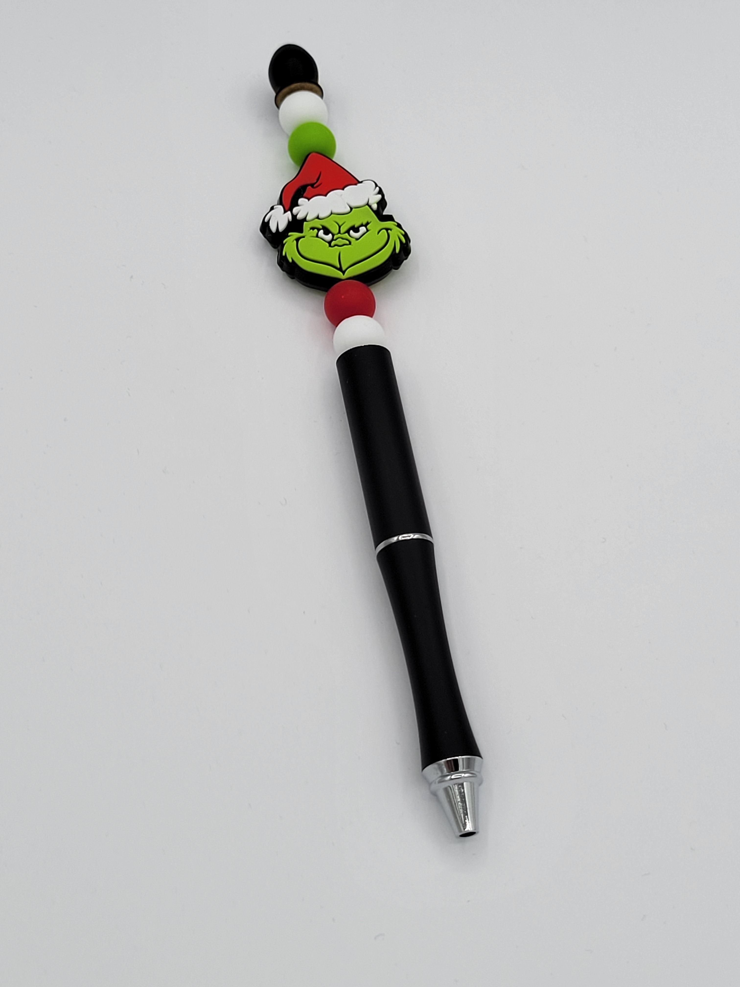 Mean Green Christmas Refillable Metal Pen