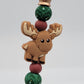 Moose and Trees Beaded Refillable Metal Pen