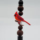 Cardinal Beaded Refillable Metal Pen