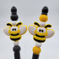 Buzzing Bee Beaded Refillable Metal Pen