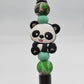 Climbing Panda Beaded Refillable Pen