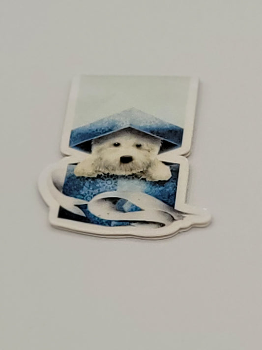 0185 - Present Dog - Magnetic Bookmark