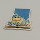 0194 - Dino on a Book Adventure - Magnetic Bookmark