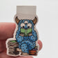 0113 - Book Monster - Magnetic Bookmark
