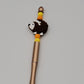 Adorable Hedgehog Beaded Refillable Metal Pen