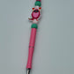 Big Heart Monster Beaded Refillable Metal Pen