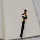 Colourful Unicorn Beaded Refillable Metal Pen